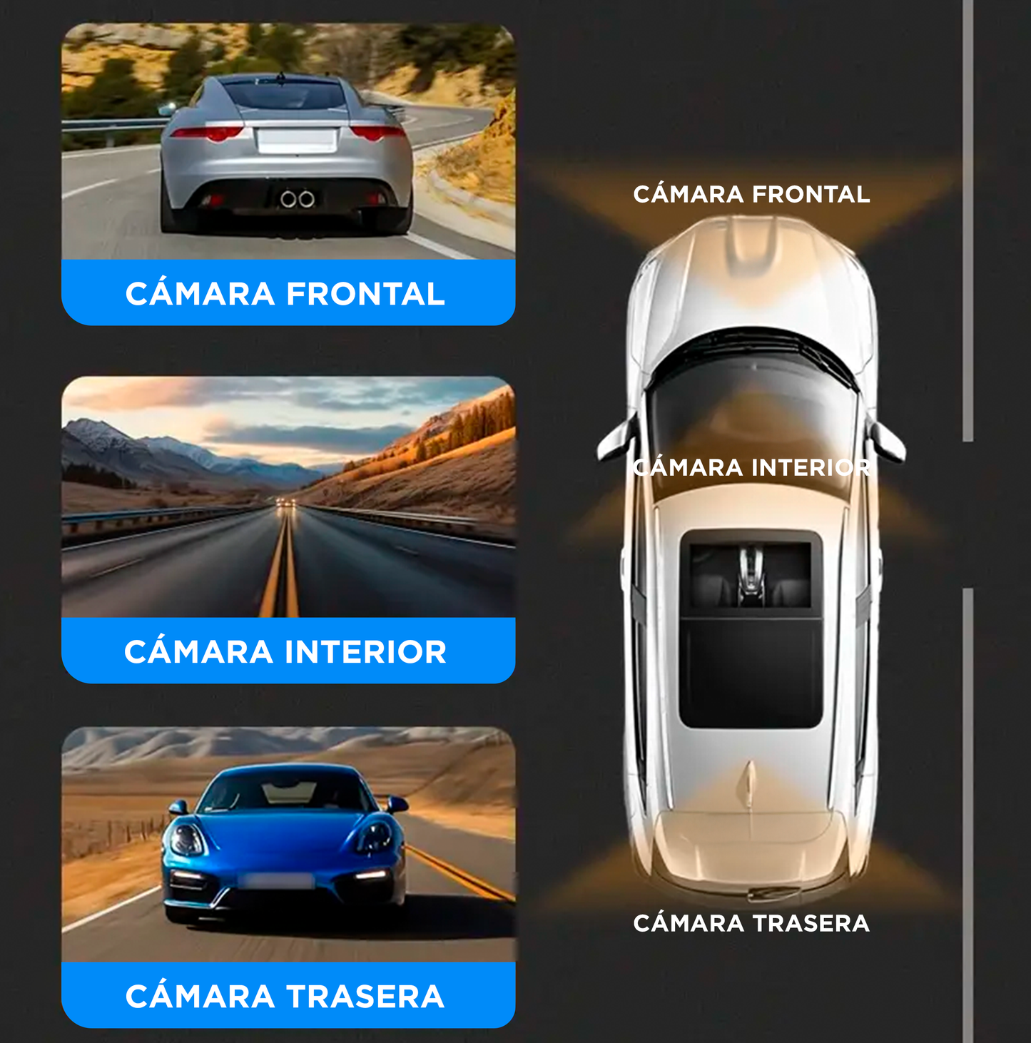 CÁMARA DE SEGURIDAD PARA AUTOS