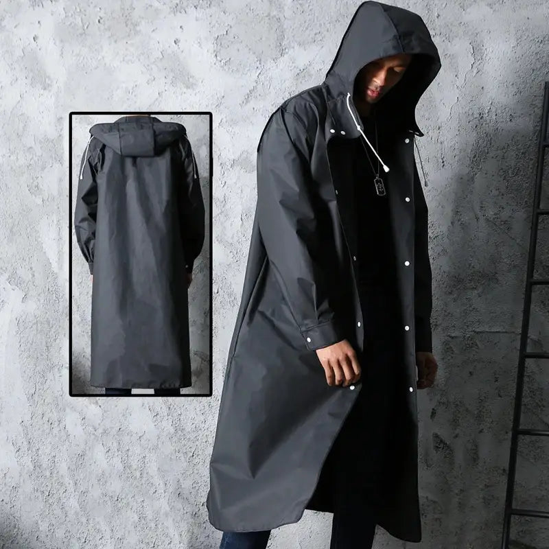 CHAQUETA IMPERMEABLE PARA LA LLUVIA