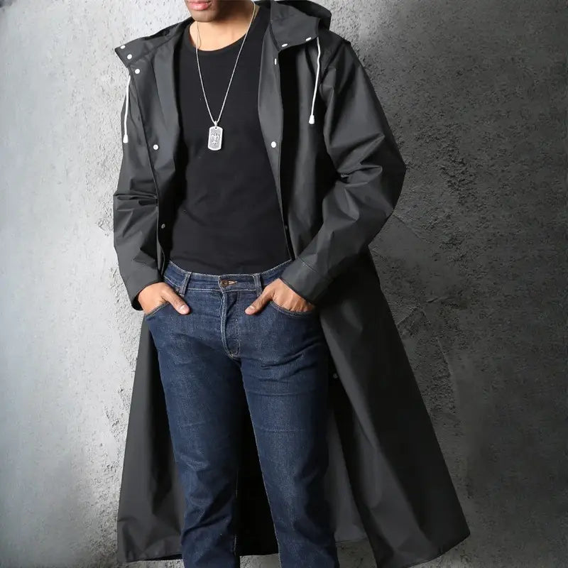 CHAQUETA IMPERMEABLE PARA LA LLUVIA